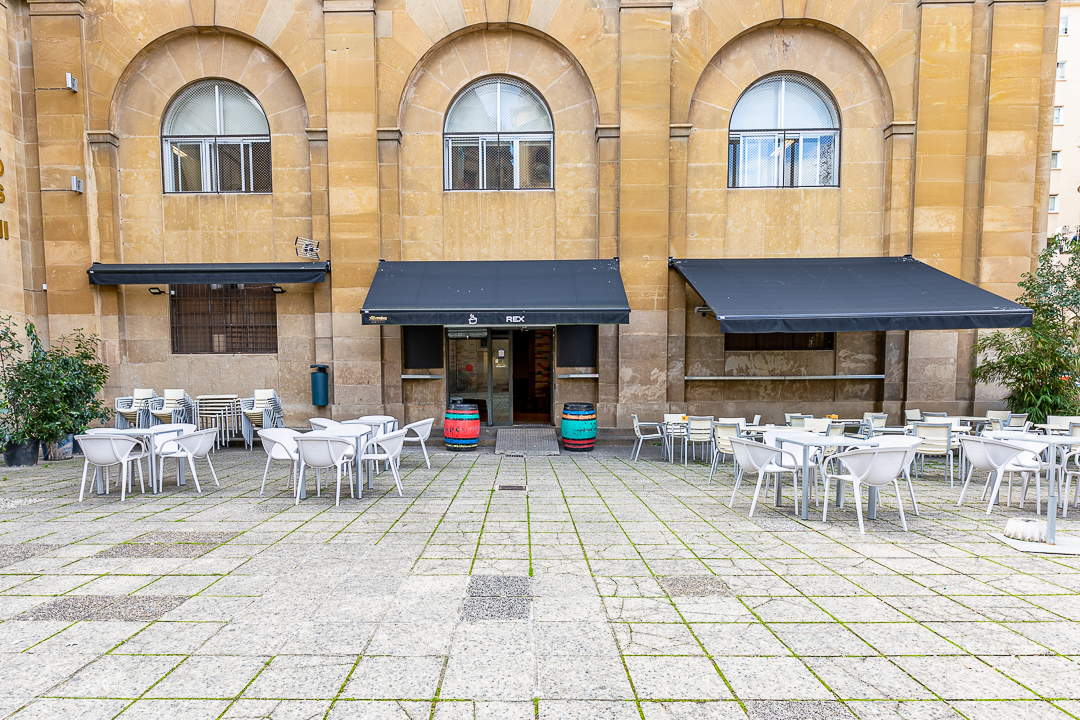rex terraza amplia pamplona